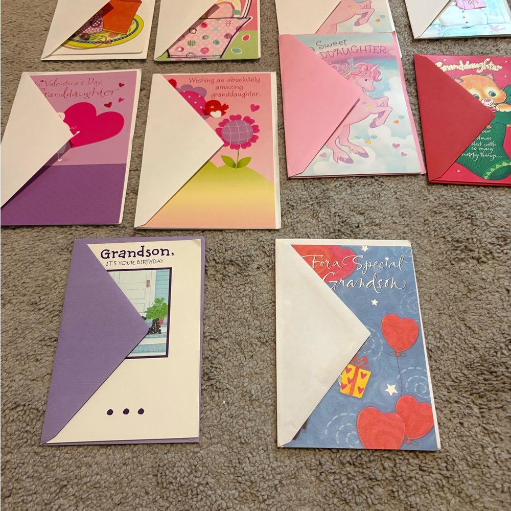 Grandson/Grandaughter Greeting Cards